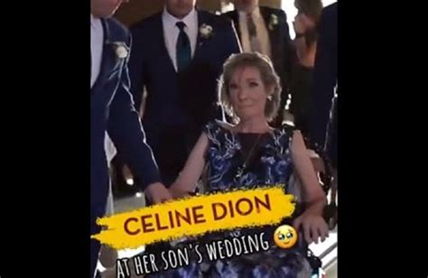 celine dion wheelchair